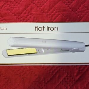 Glam Flat Iron - White In Sealed Packaging